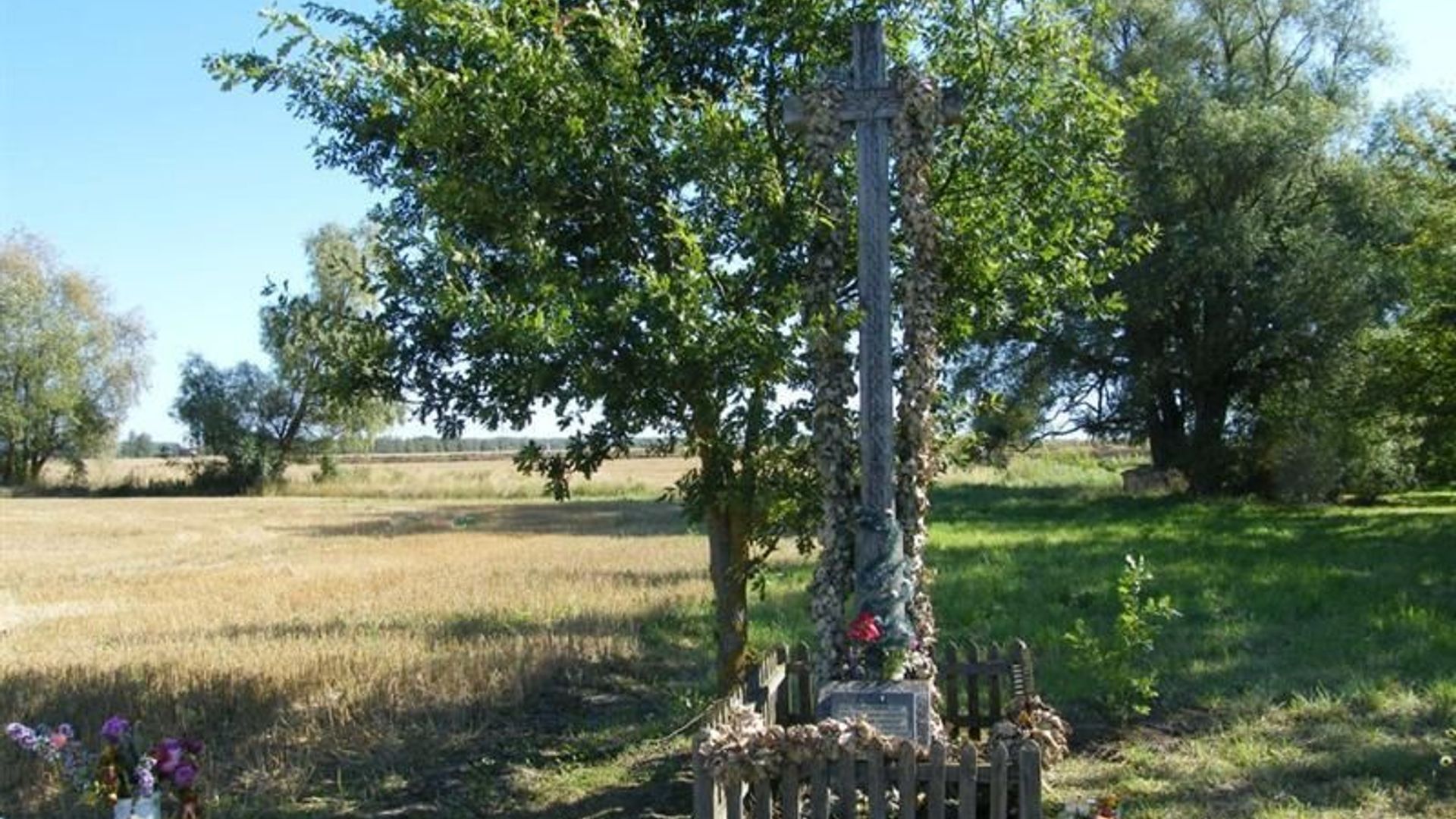 Baltic Way Sign Site of Puškonys People