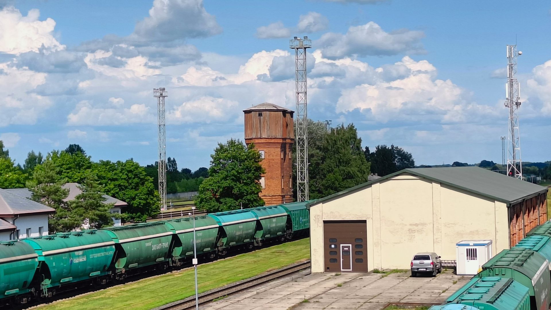 Kybartai Railway Station Water Tower