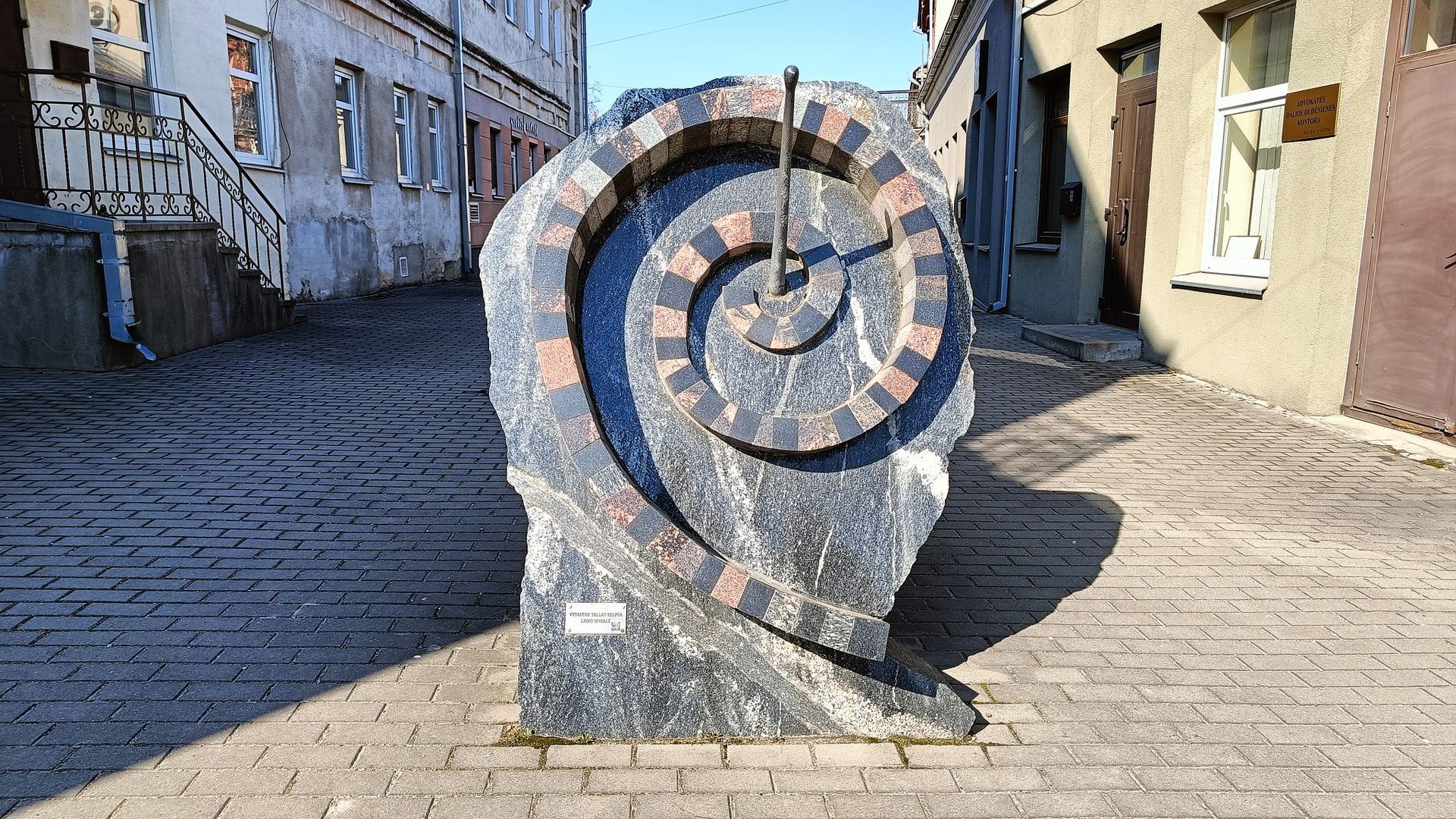 Sculpture the Spiral of Time