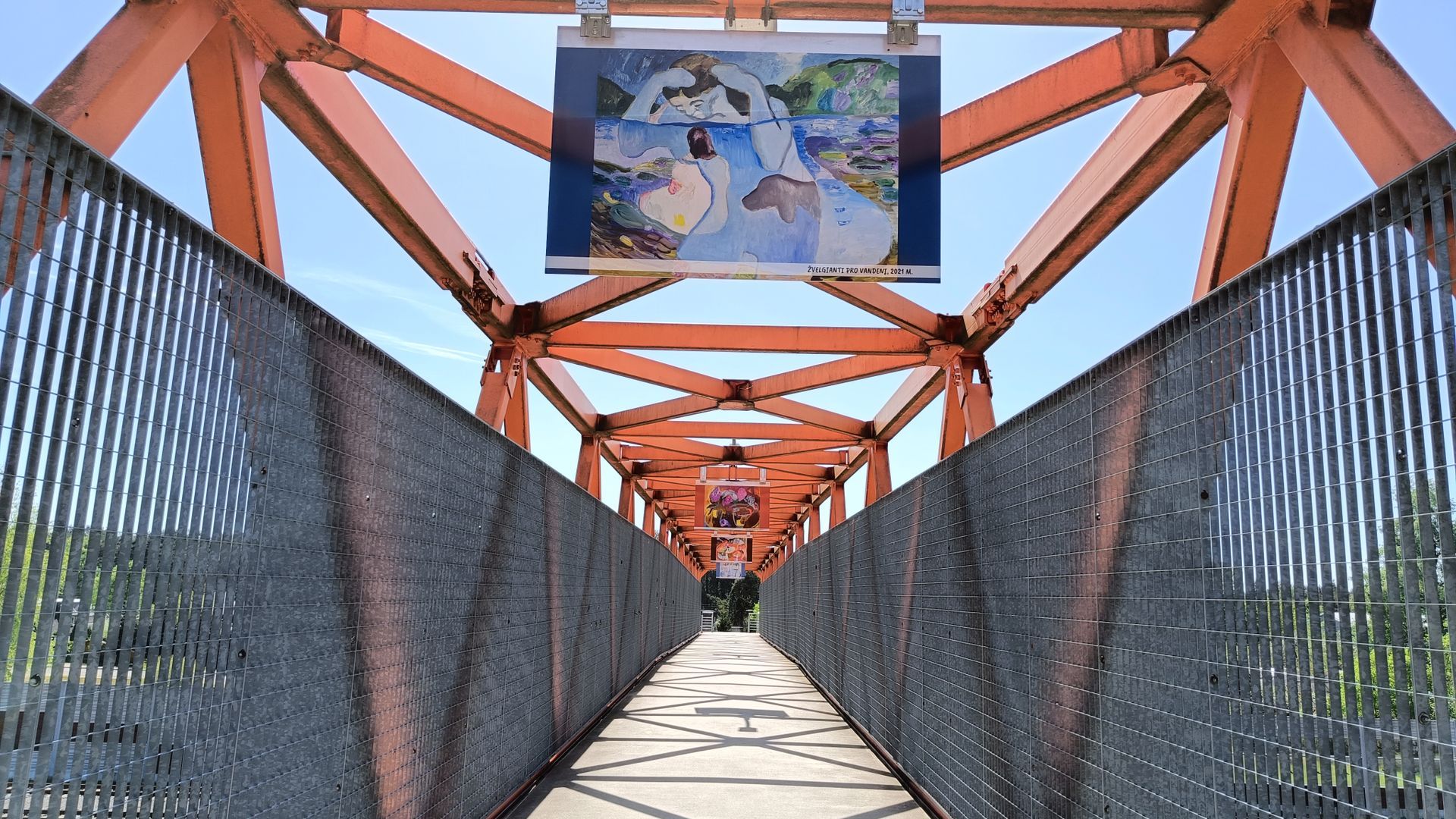 Kazlų Rūdos pėsčiųjų tiltas-viadukas