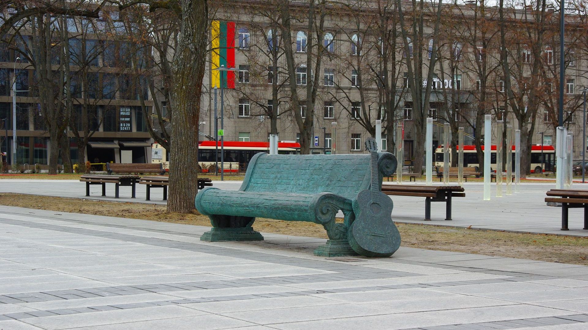 Bench of Vytautas Kernagis