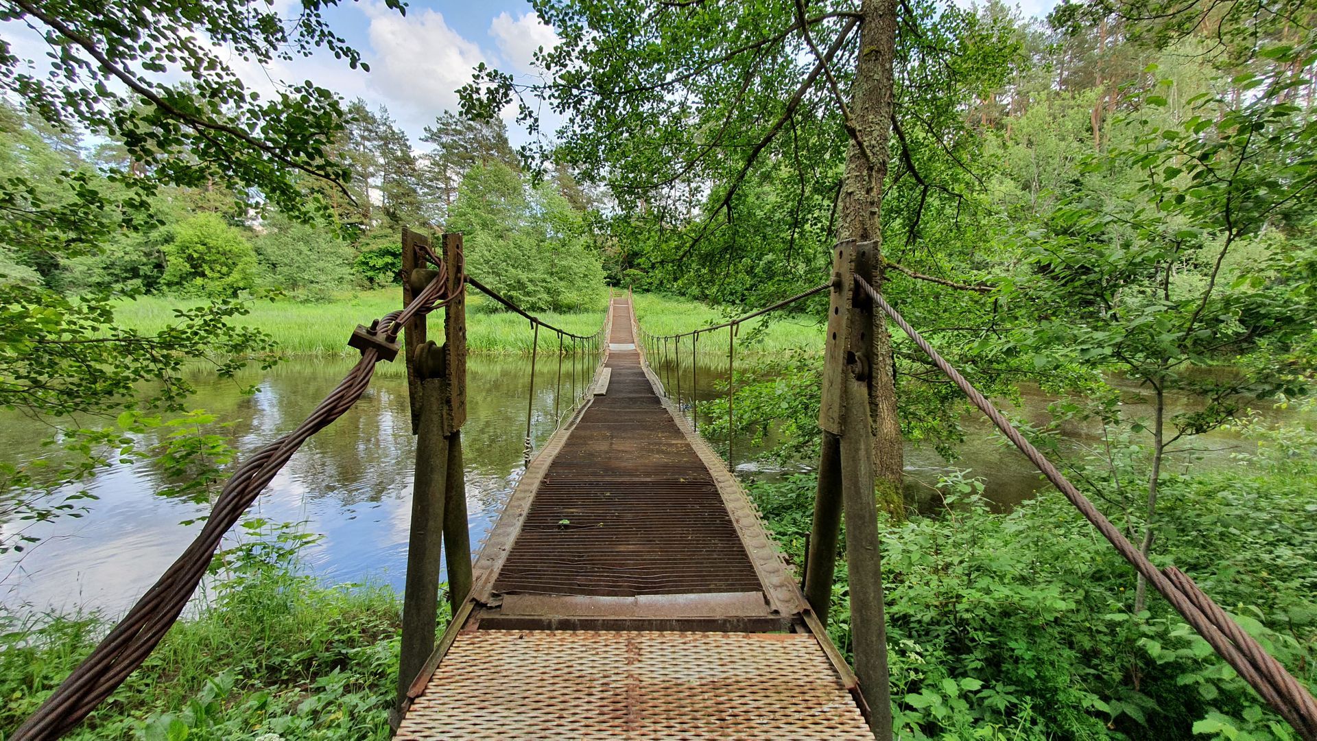 Pabradė Hanging Bridge