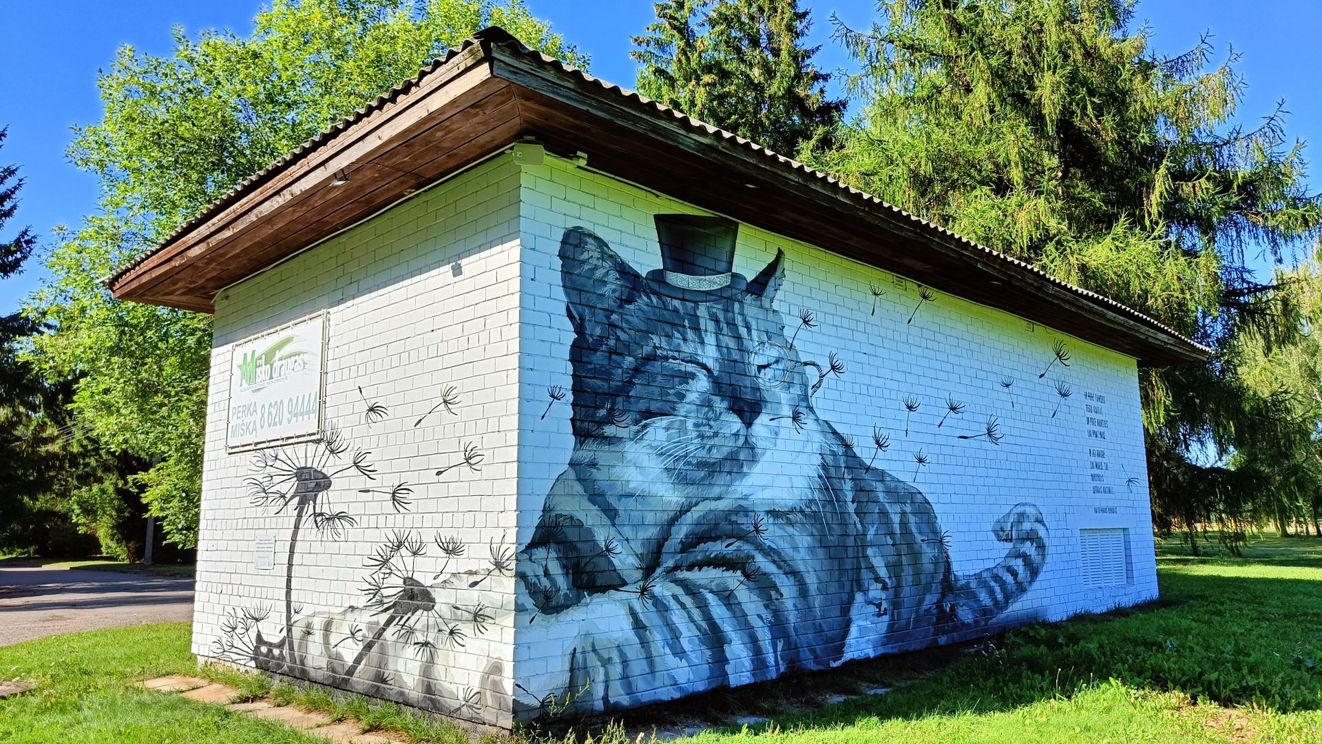 Mural The Cat