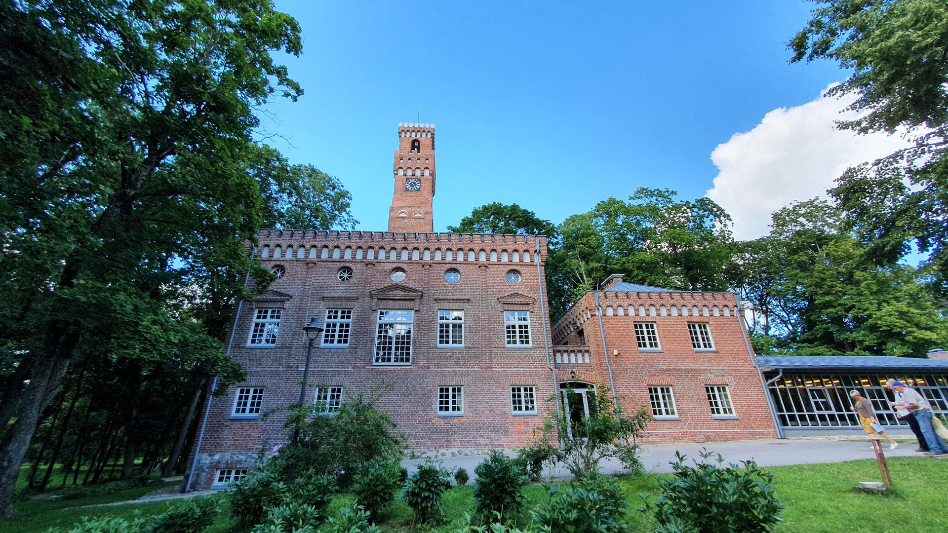 Plungė Manor Clock Tower-Orangery