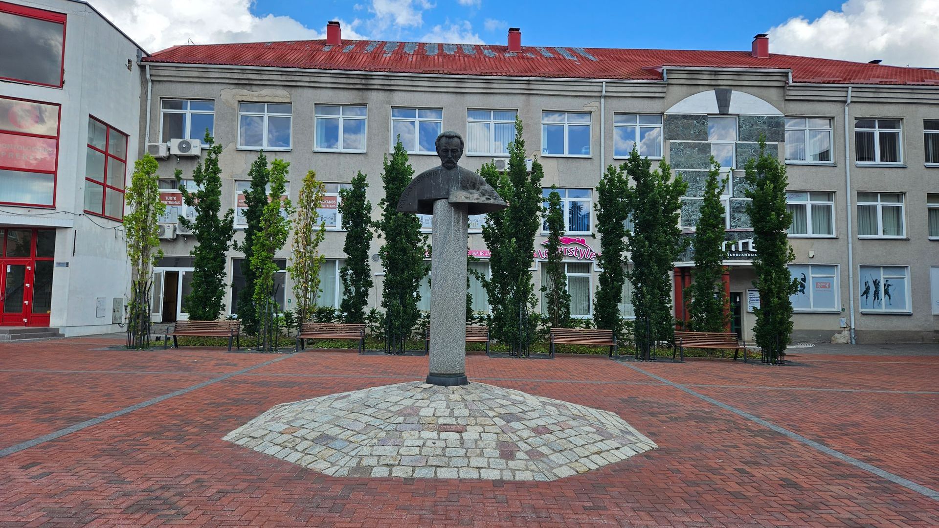 Monument to Povilas Višinskis