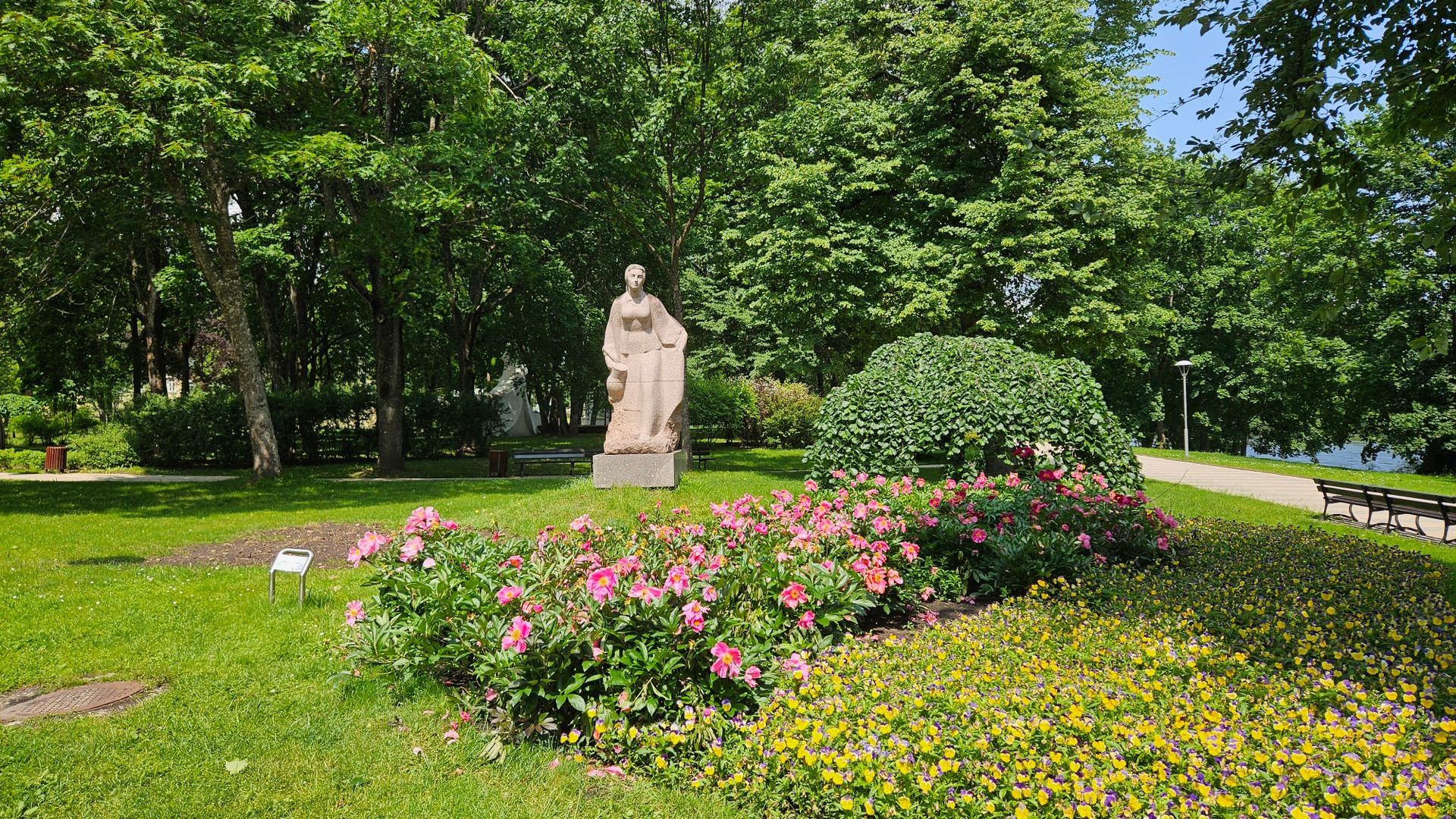 Sculpture At The Spring