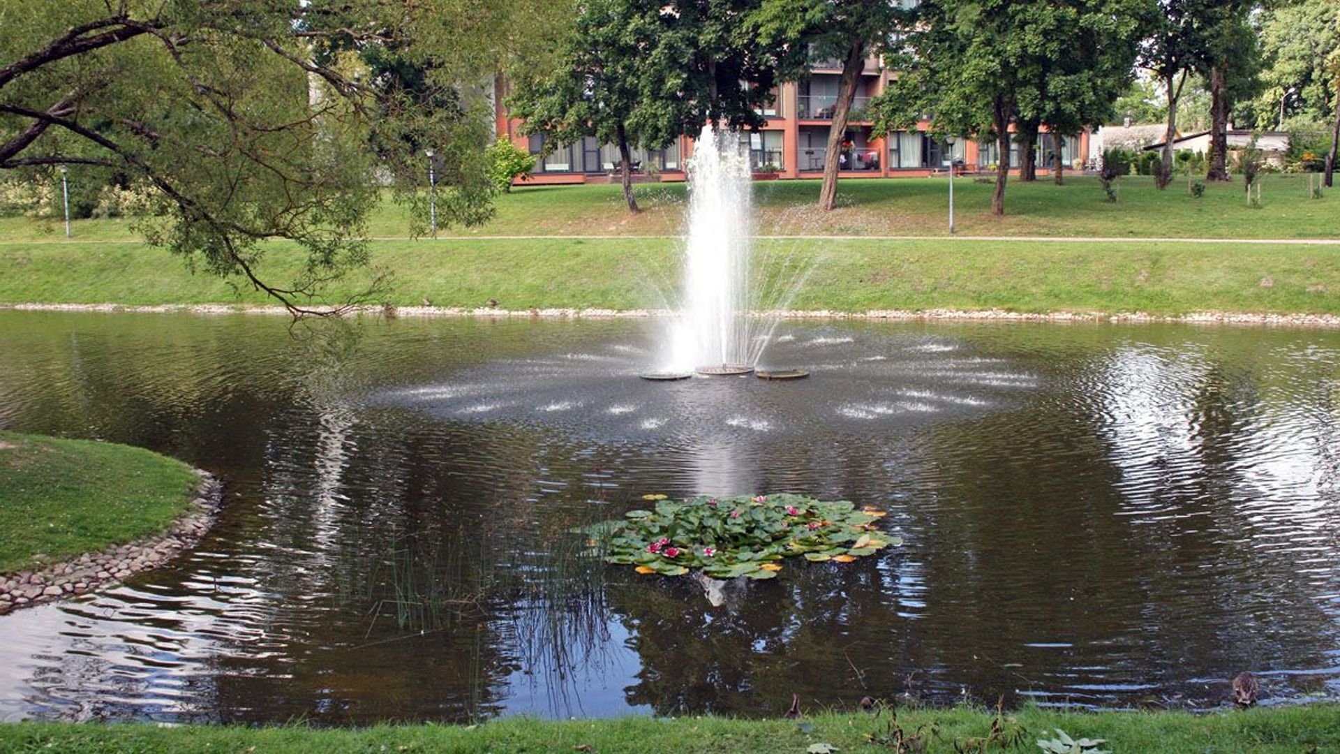 Birštonas Illuminated Fountains