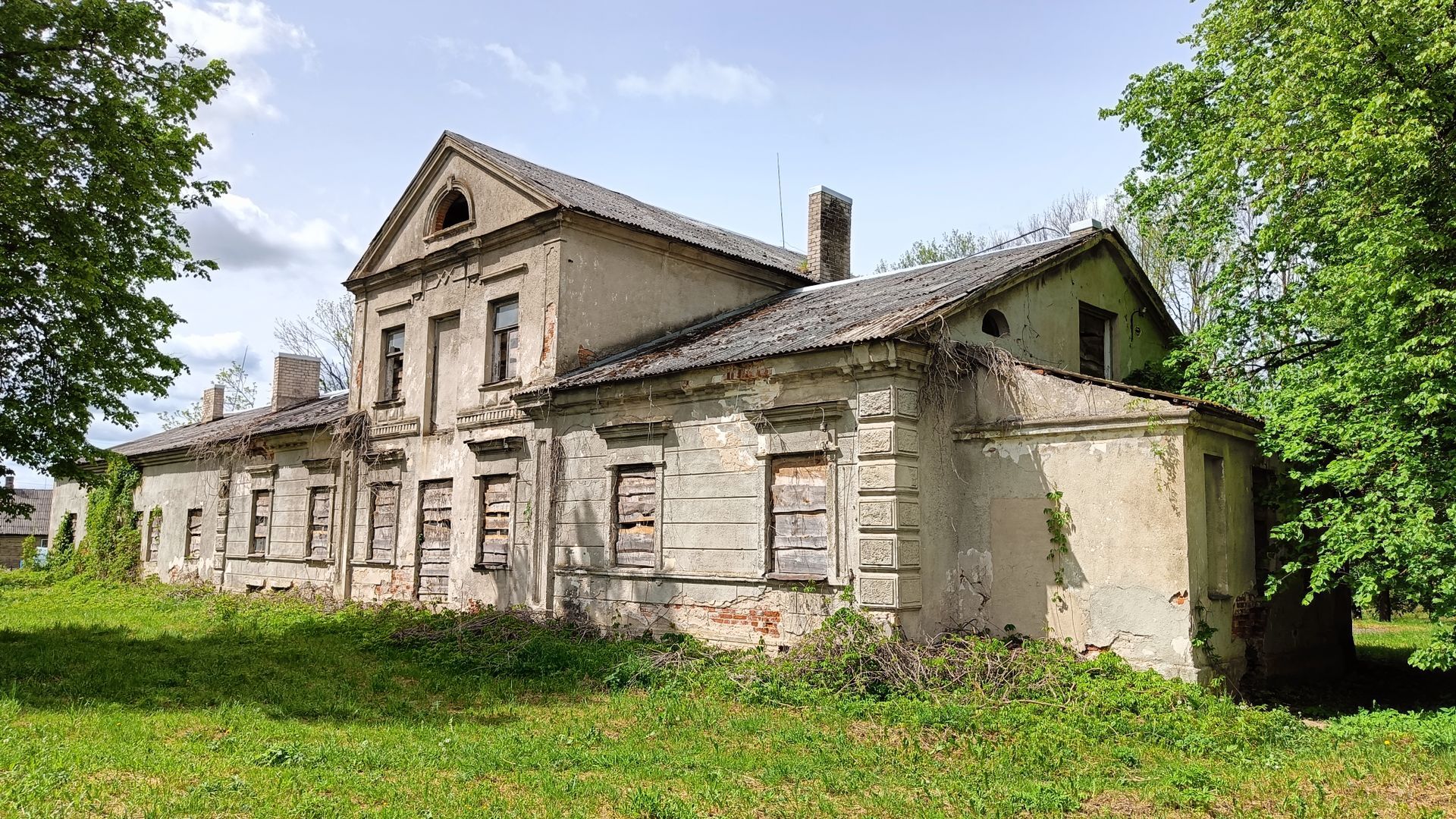 Former Klampučiai Manor