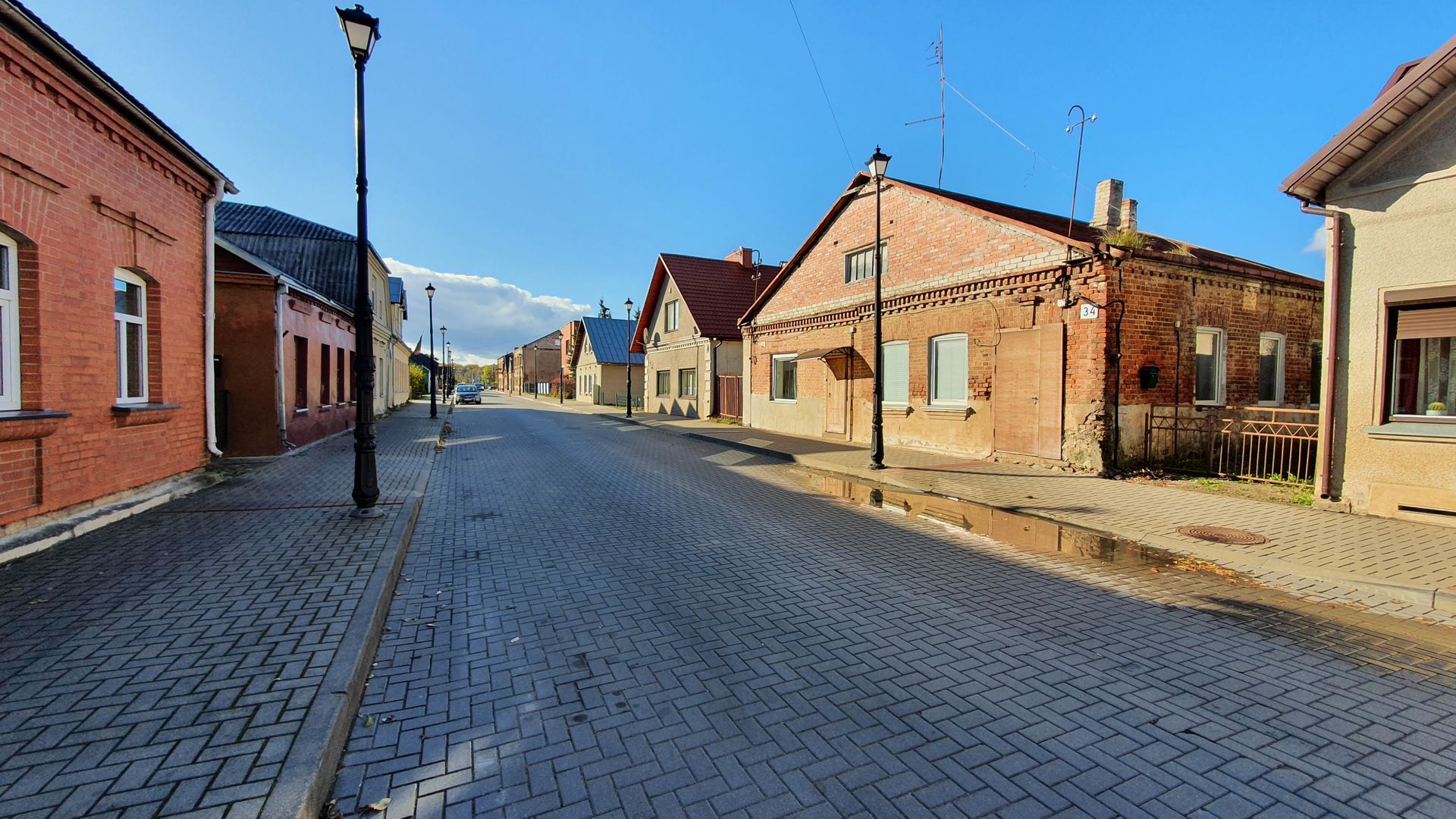 Jonava Historical Kauno street