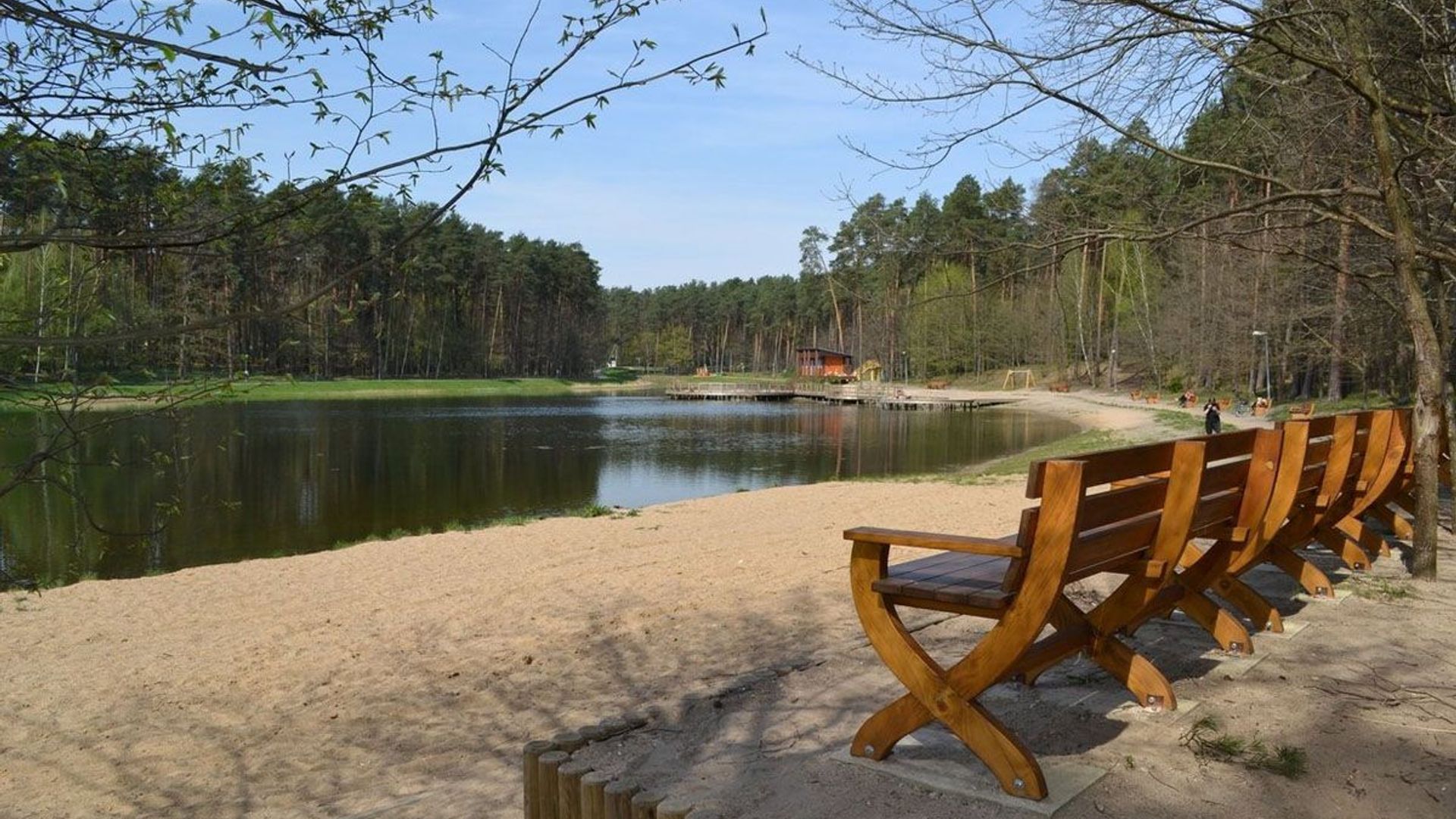 Small Dailidė Lake Beach