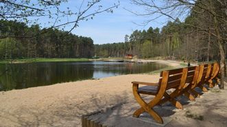 Small Dailidė Lake Beach