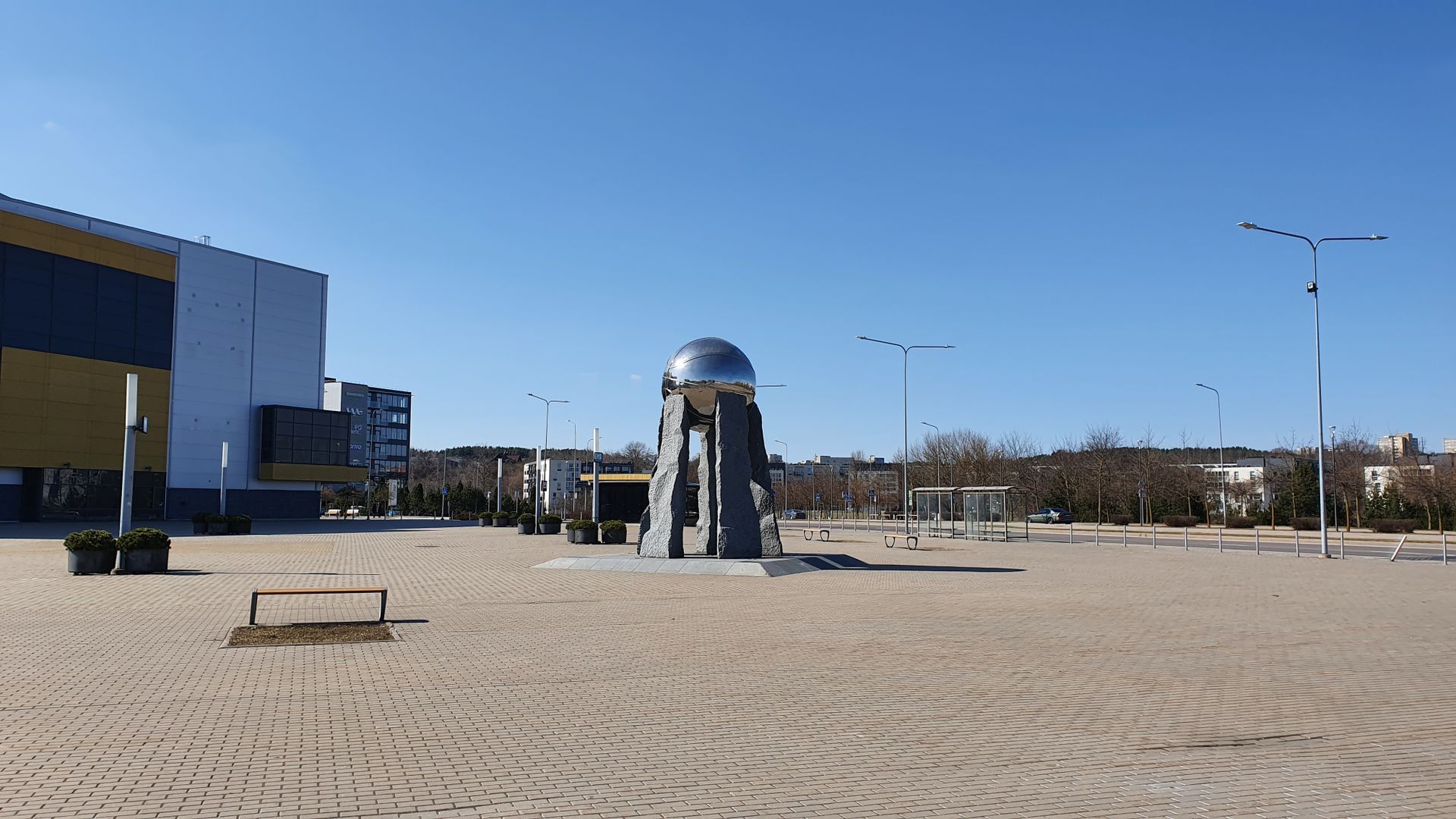 Monument to Lithuanian Basketball