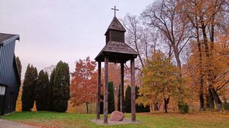 Monument to First Evangelical Lutheran Church of Tauragė