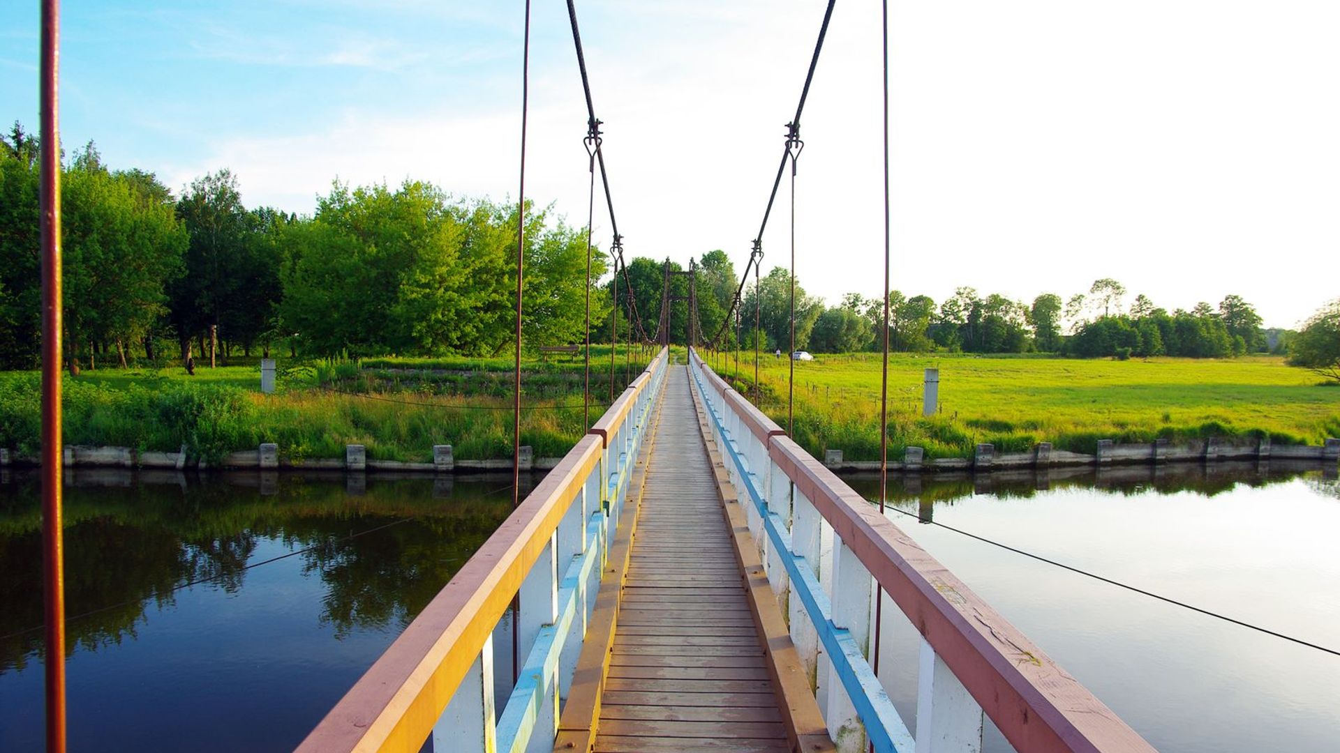 Rusnė Hanging Bridge