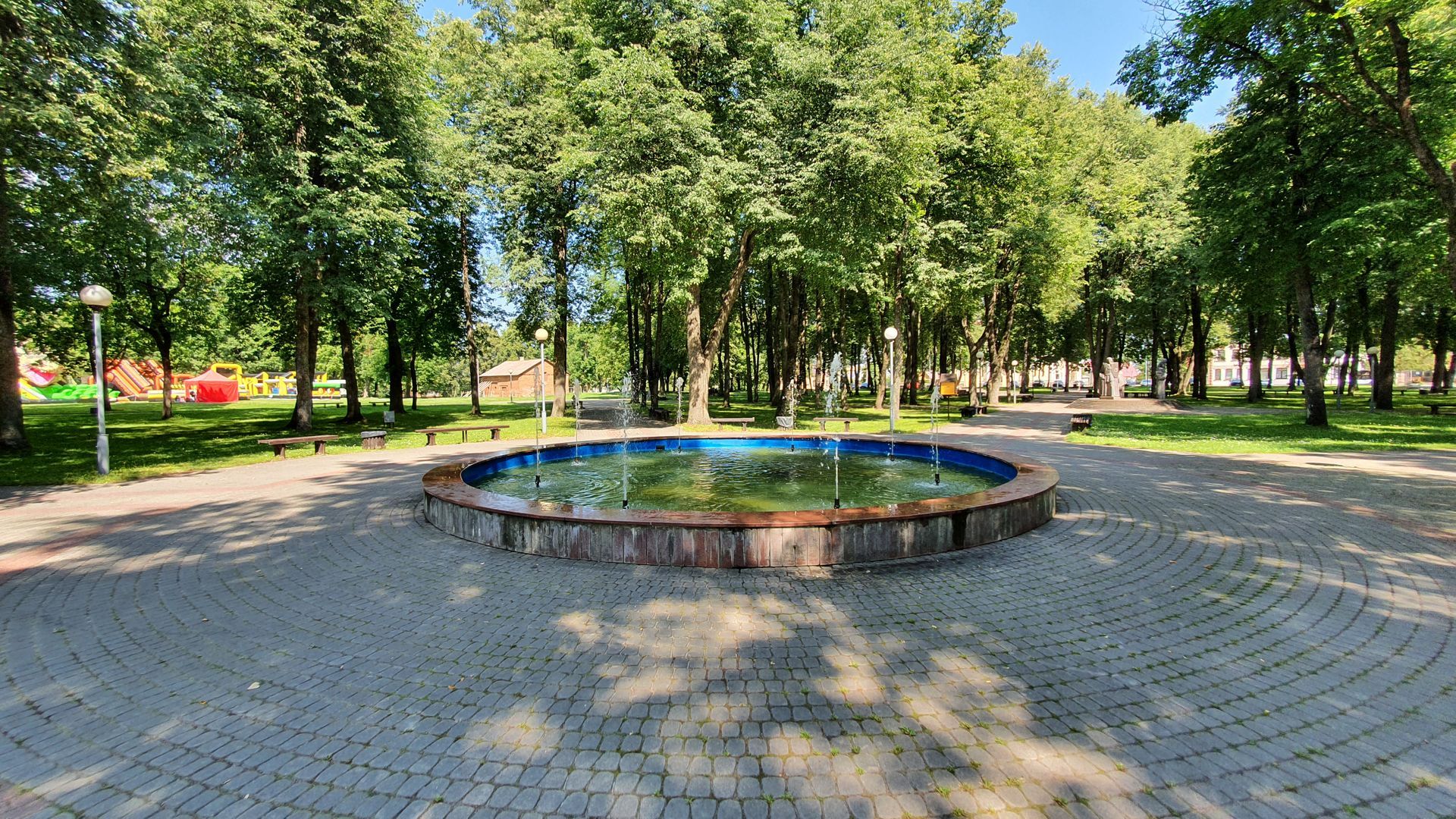 Švenčionys Square and Park