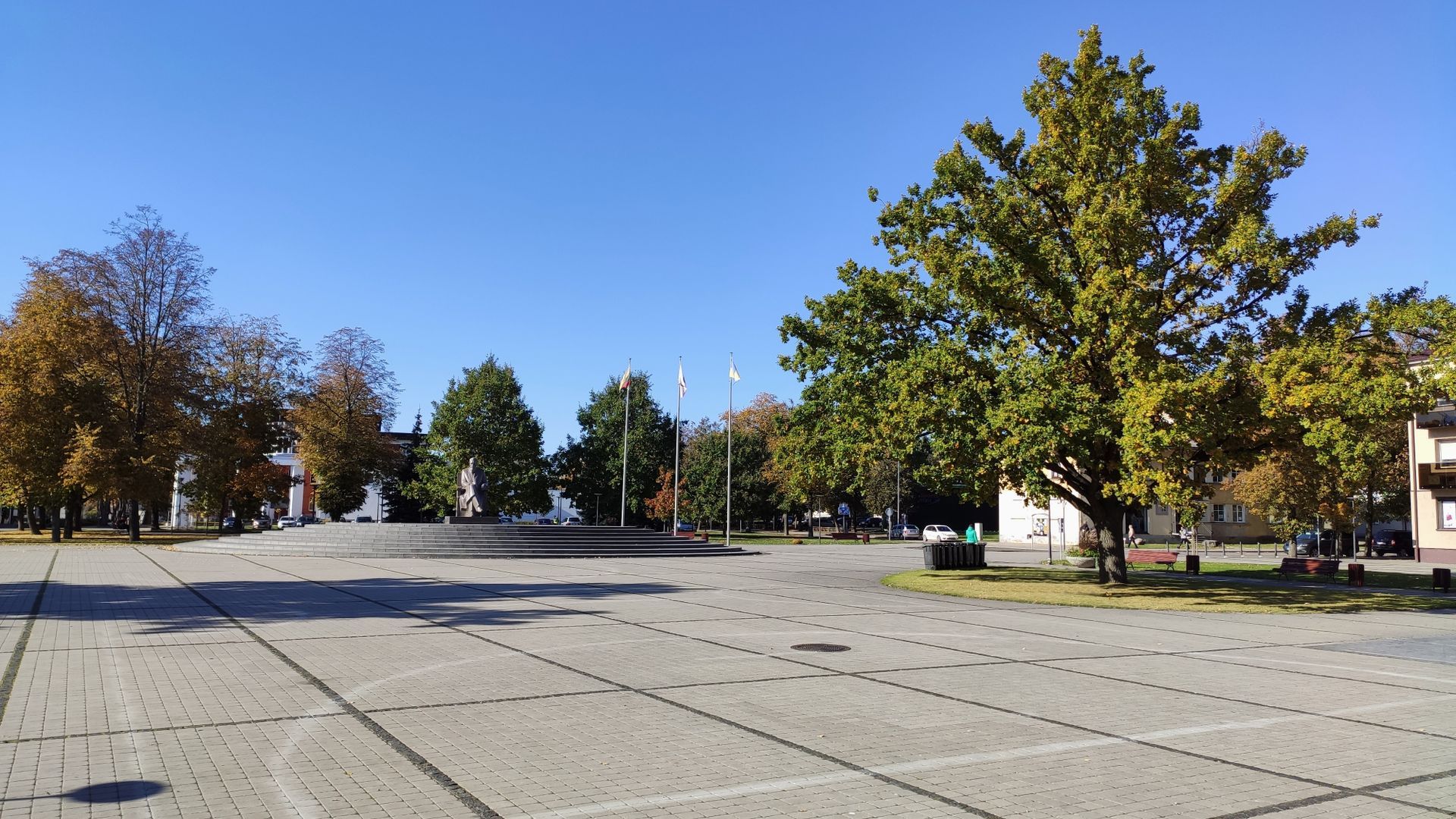 Vilkaviškis Jonas Basanavičius Square