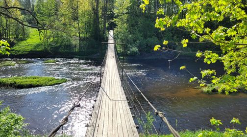 Gudlaukis Hanging Bridge