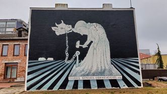 Mural Exlibris of Genutė Eidrigevičienė