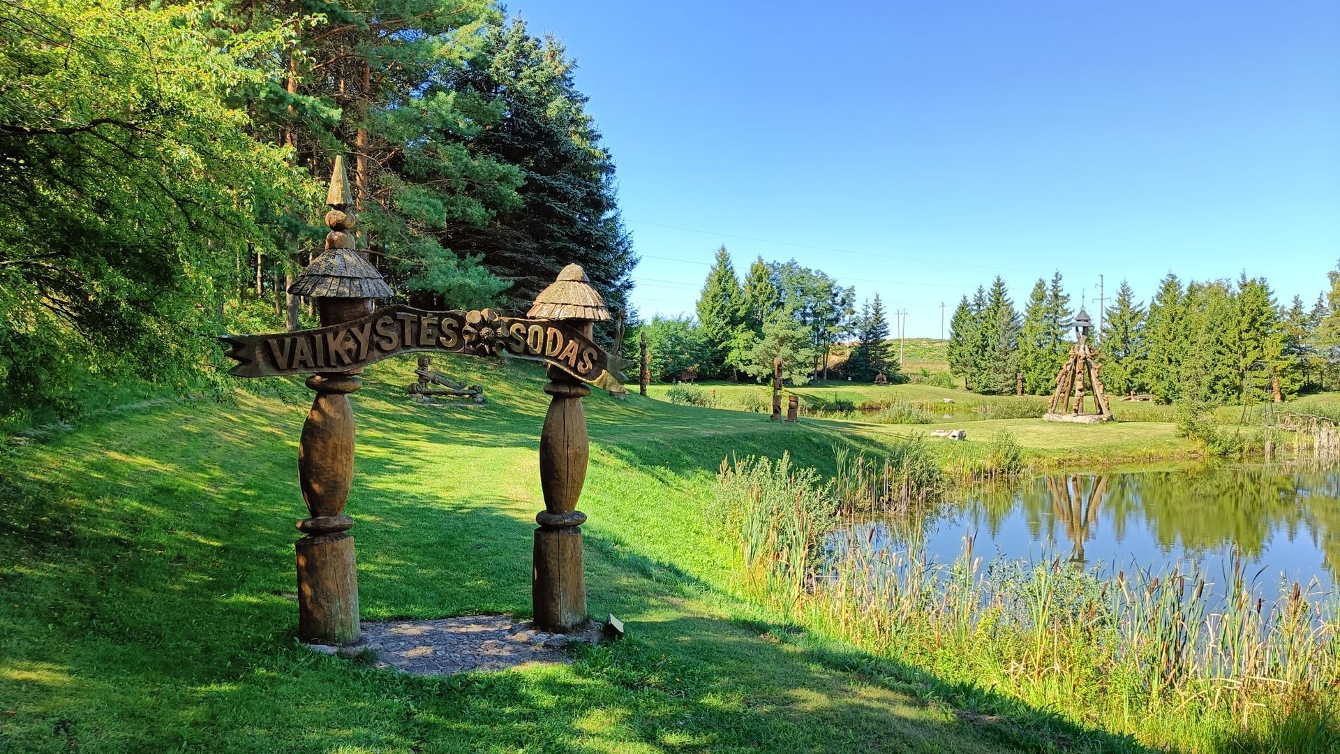 Kalveliai Sculpture Park