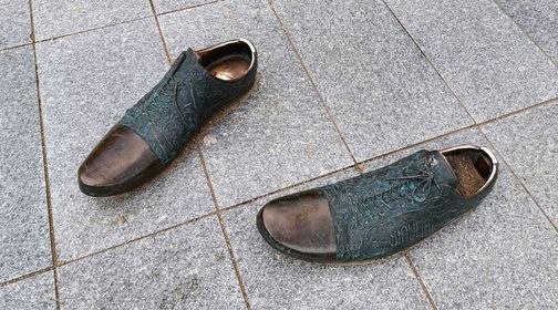 Skulptūra Mano batai