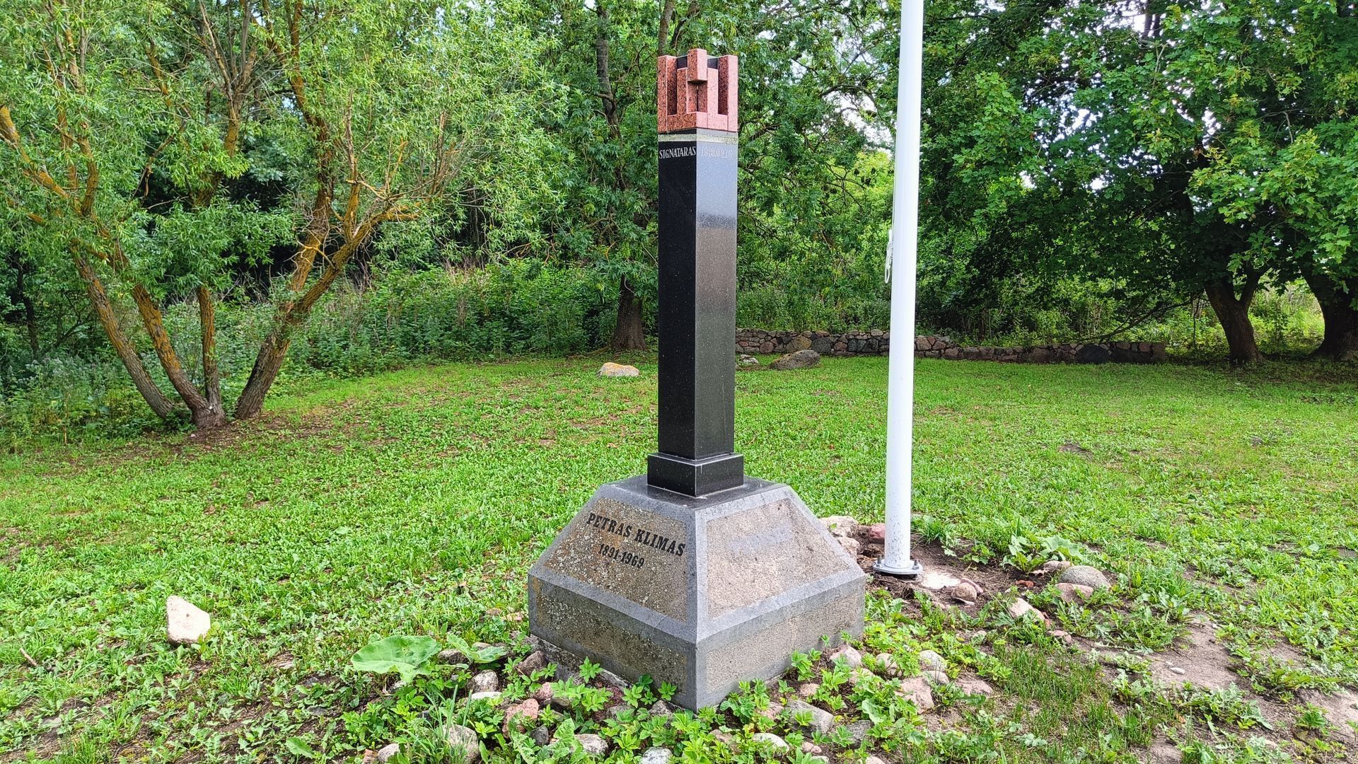 The Birthplace of Signatory Petras Klimas