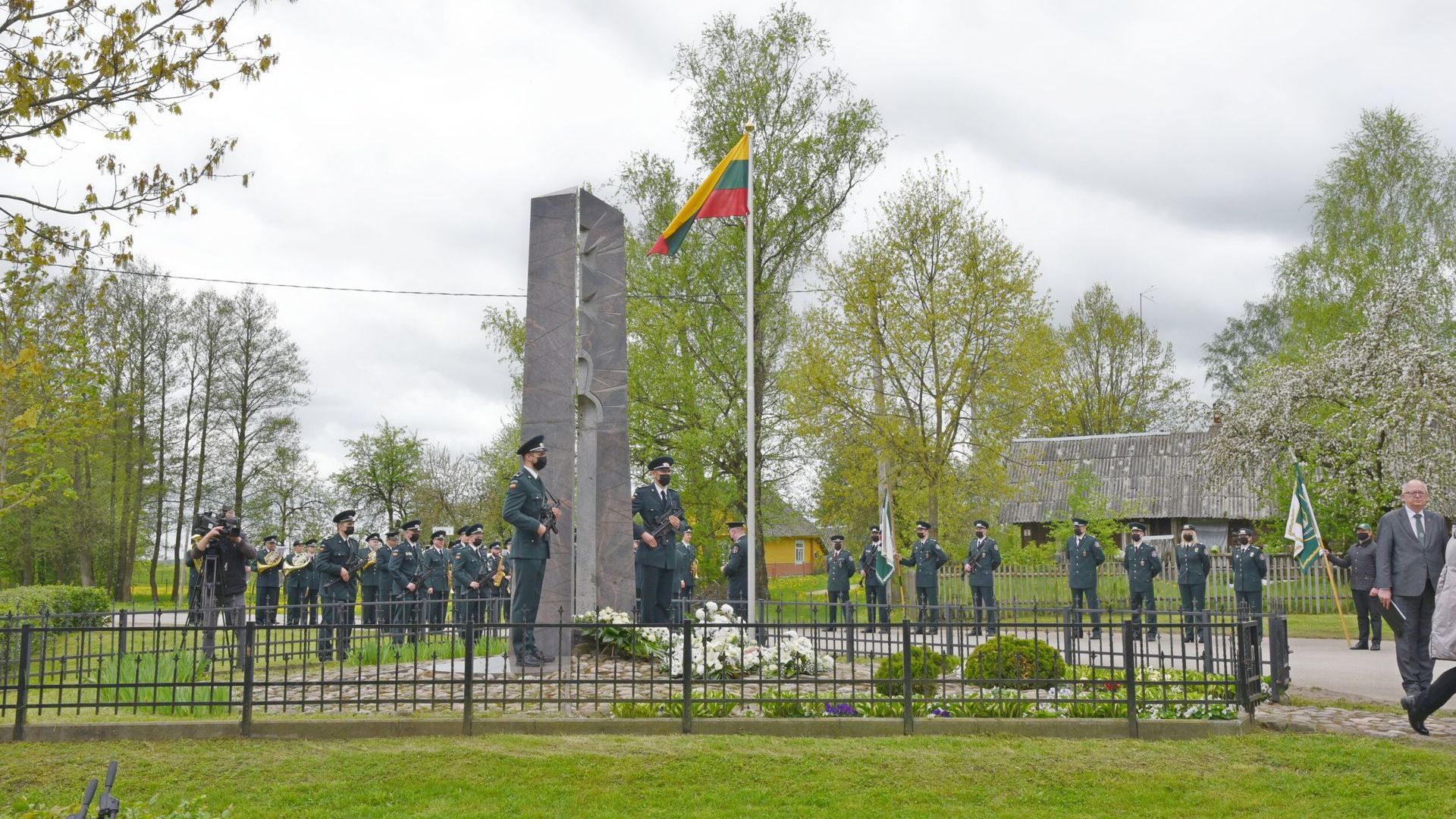 Monument to Gintaras Žagunis