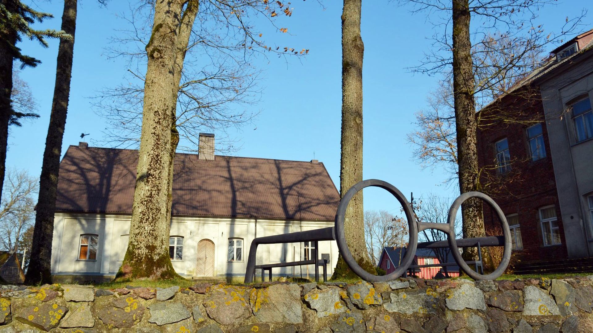 Juozas Tumas-Vaižgantas glasses