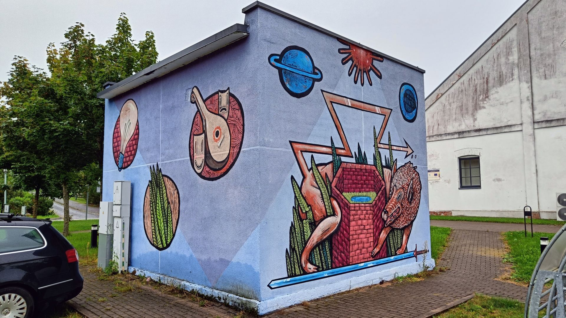 Mural by Rietavas City Motives