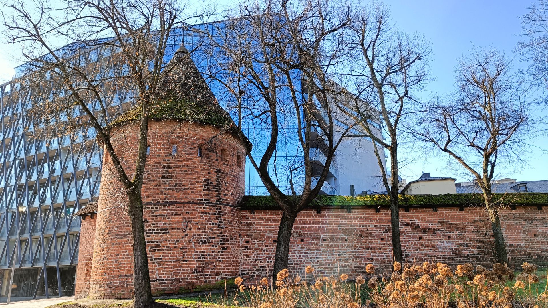 Kauno miesto sienos liekanos ir Malūnininko bokštas