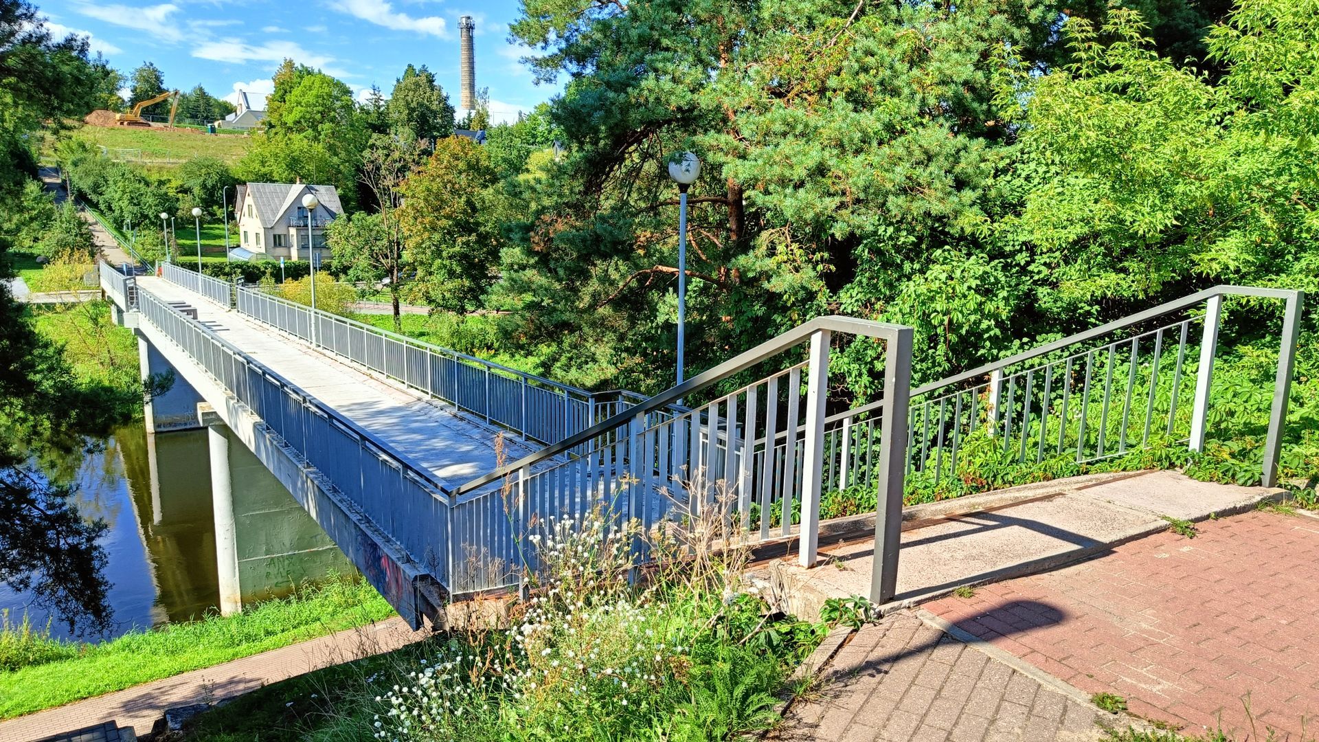 Šventoji River Pedestrian Bridge