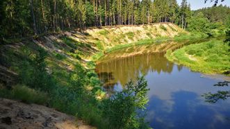 Šventoji River Cliffs