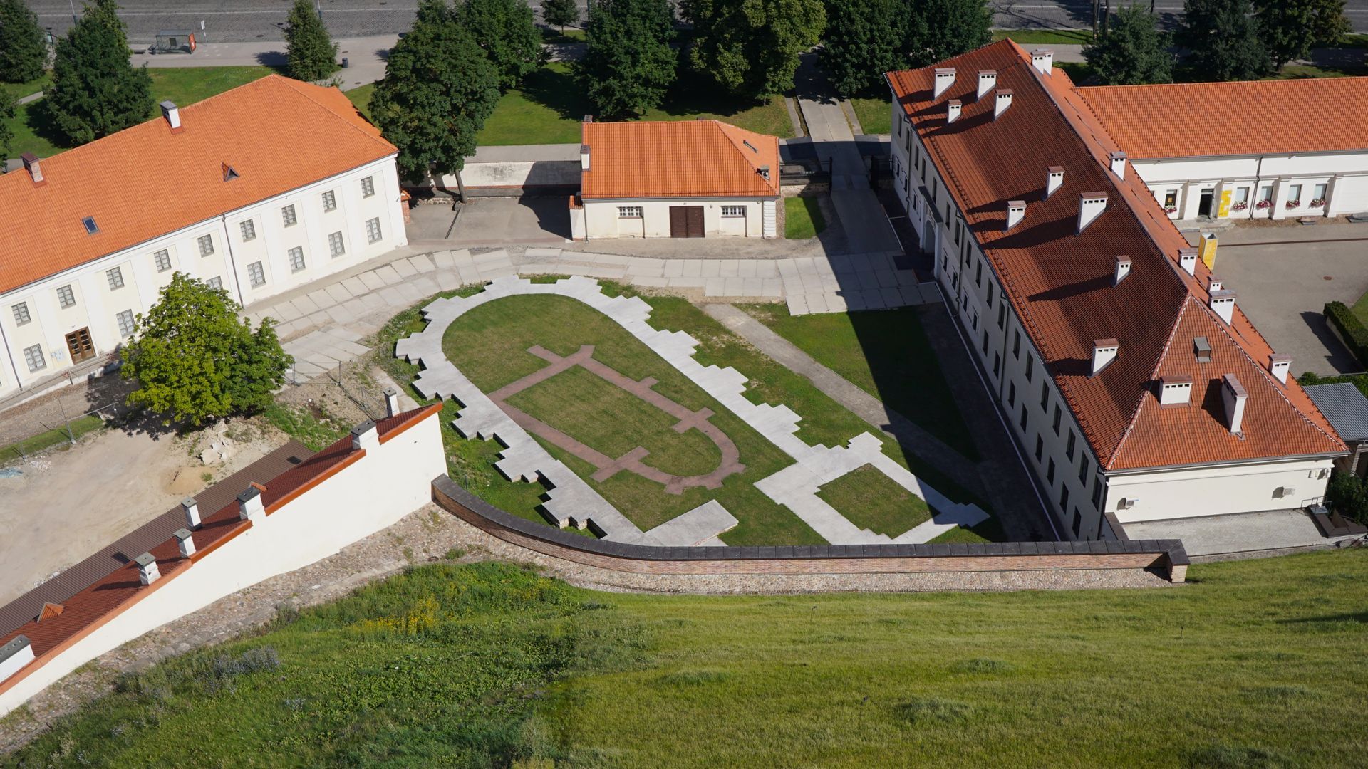 Foundations of St. Anne and St. Barbara Churches