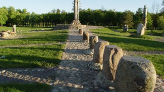 Astronomical calendar of Kretinga manor park