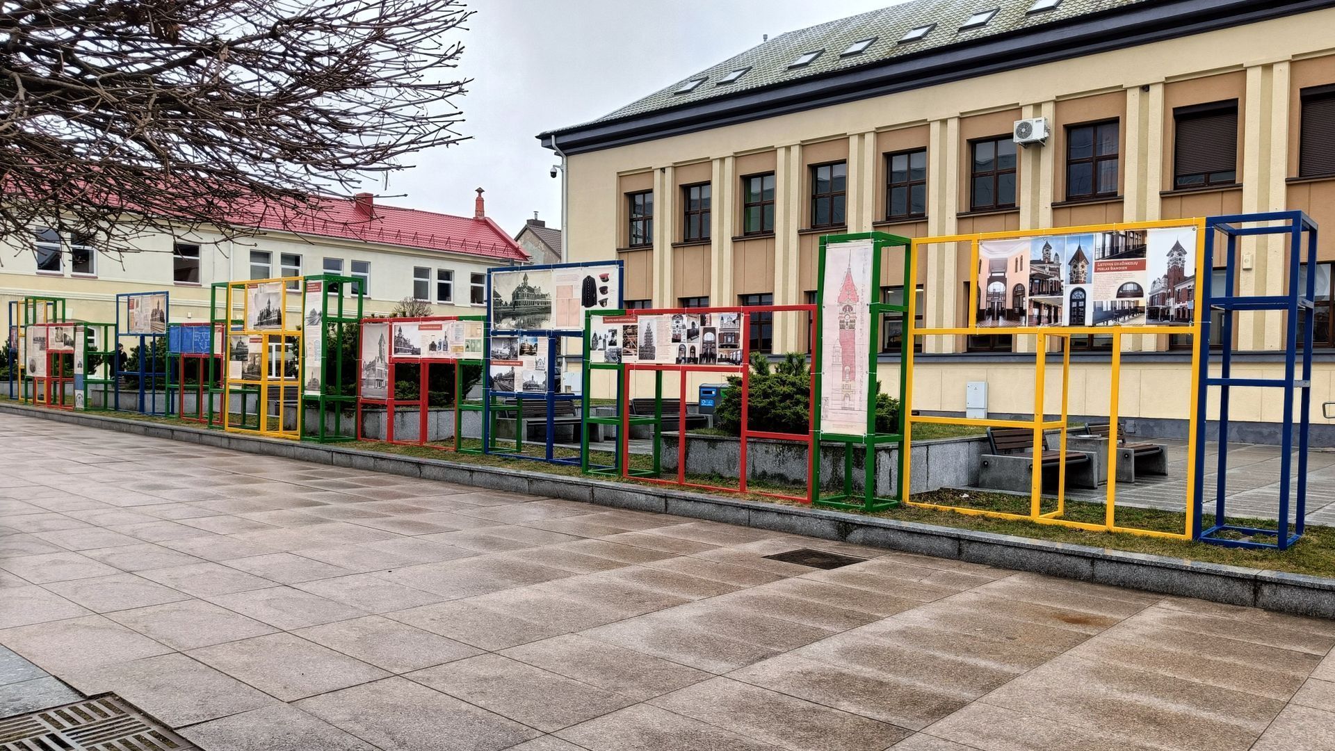 Outdoor Exhibition for the Centenary of Passenger Hall of Marijampolė Railway Station