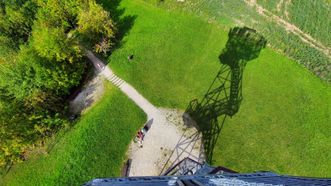 Bijeikiai (Rubikiai lake) Observation Tower