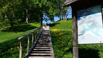 Dubingiai Castle Site Path