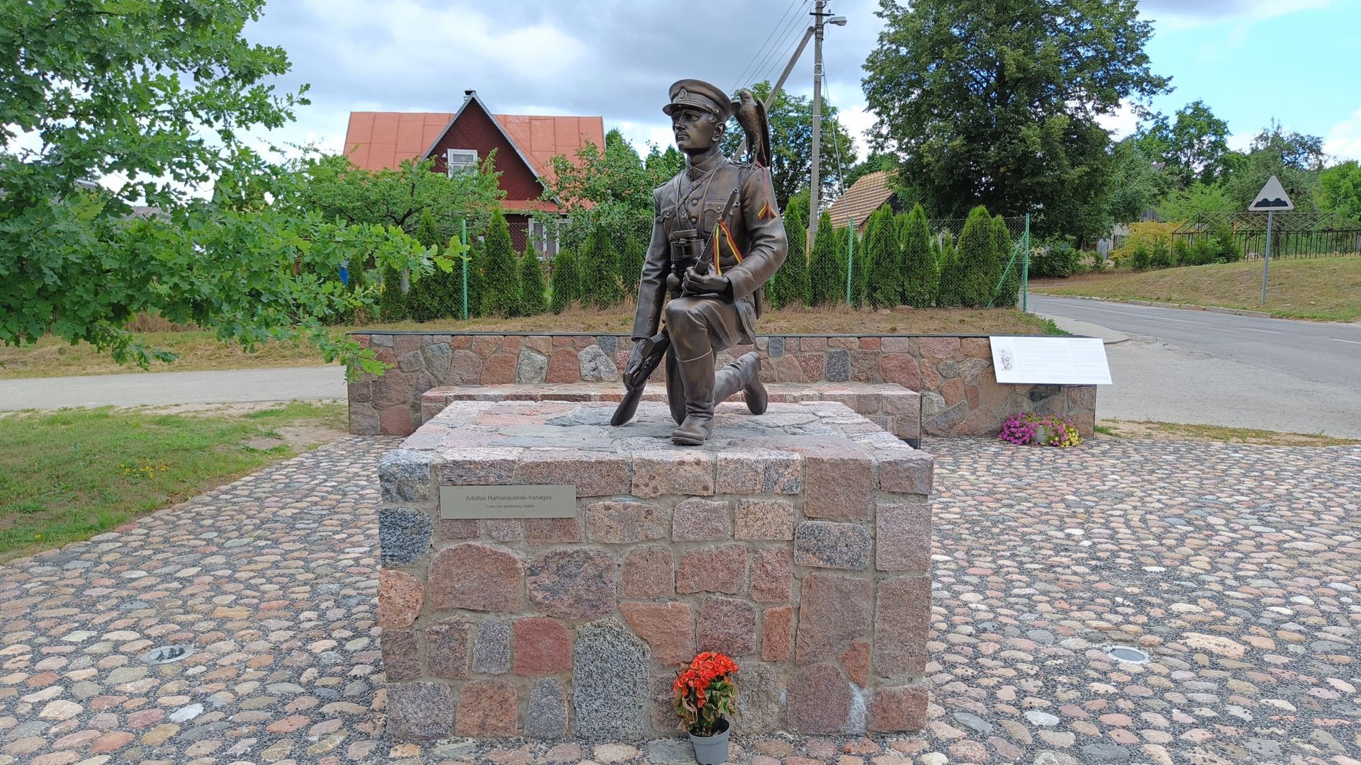 Monument to Adolfas Ramanauskas-Vanagas