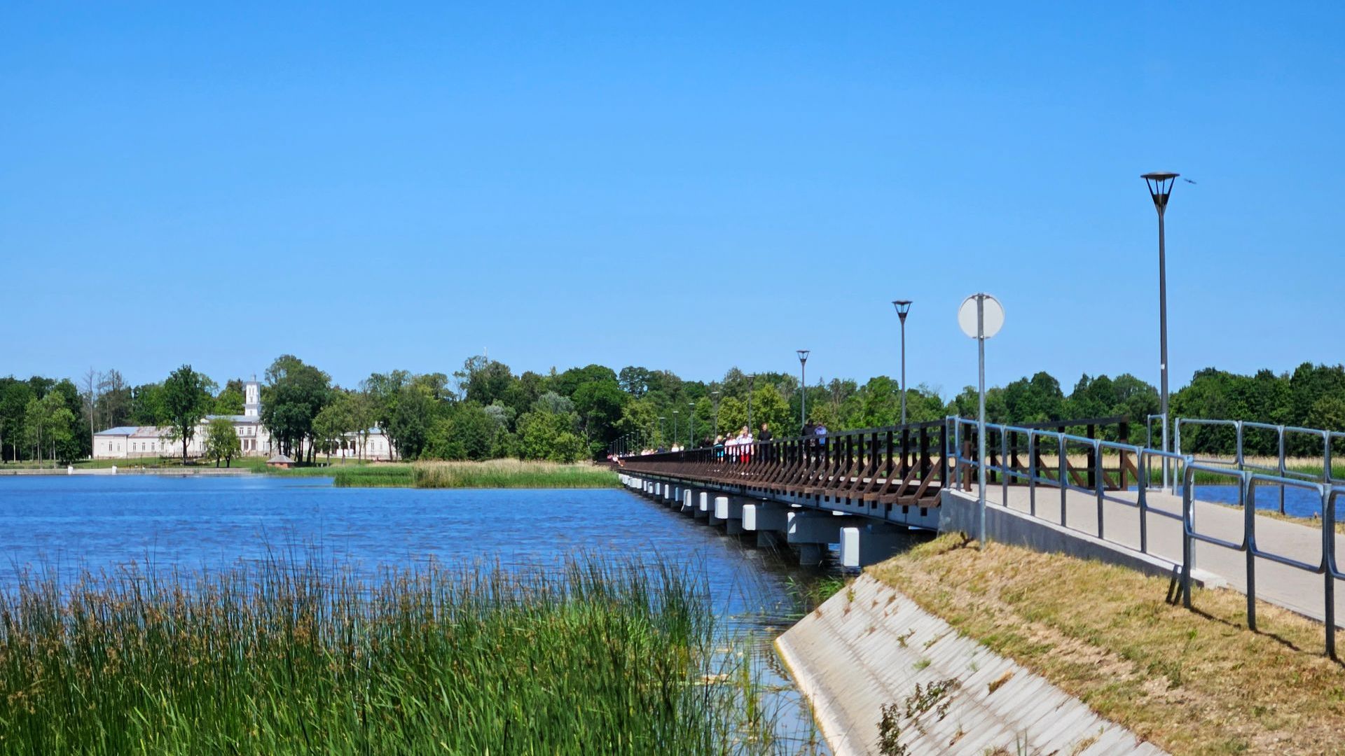 Širvėna Lake Bridge