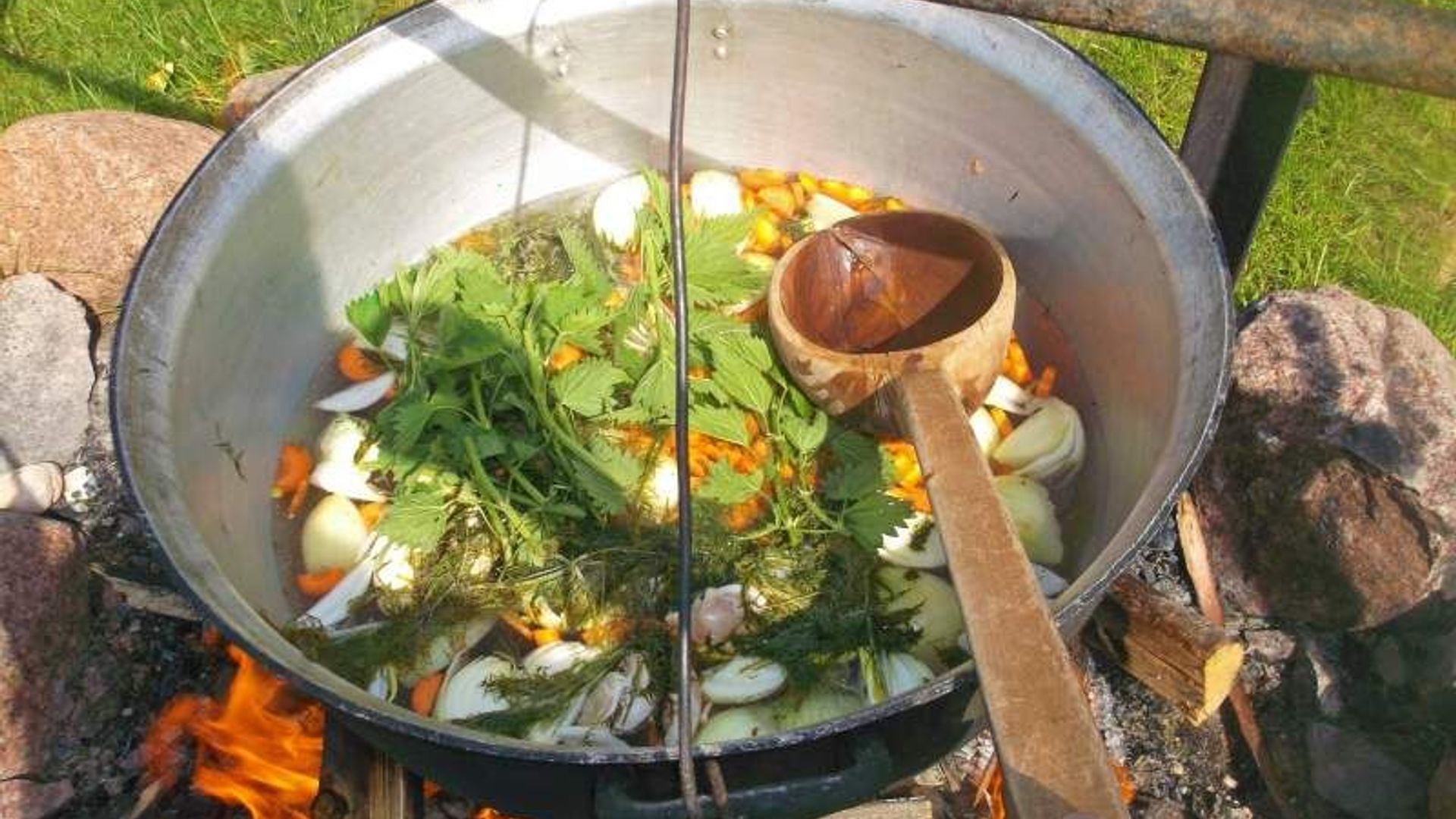 Educational Fish Cooking in Gaideliai Homestead