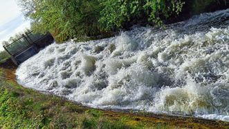 Dam of Pastrėvis Hydroelectric Power Plant