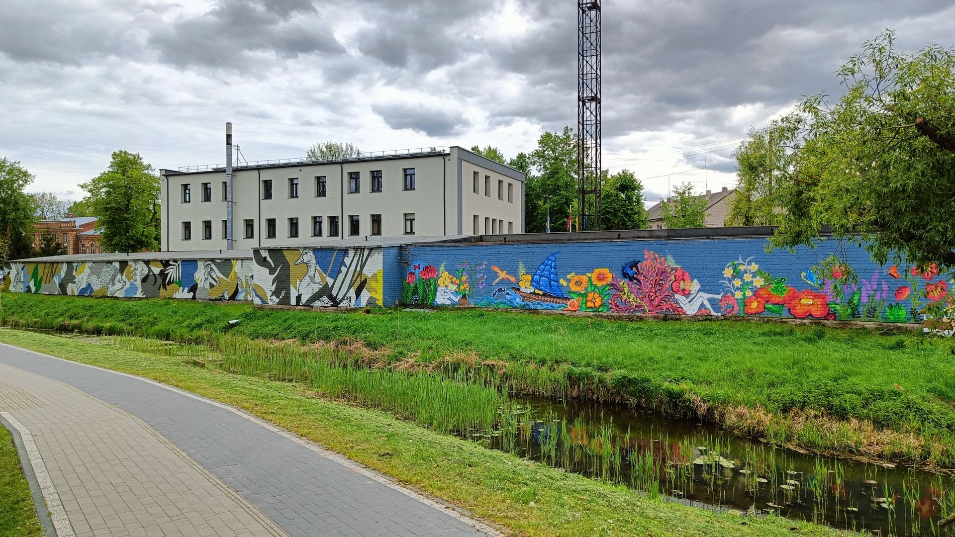 Mural River Tale
