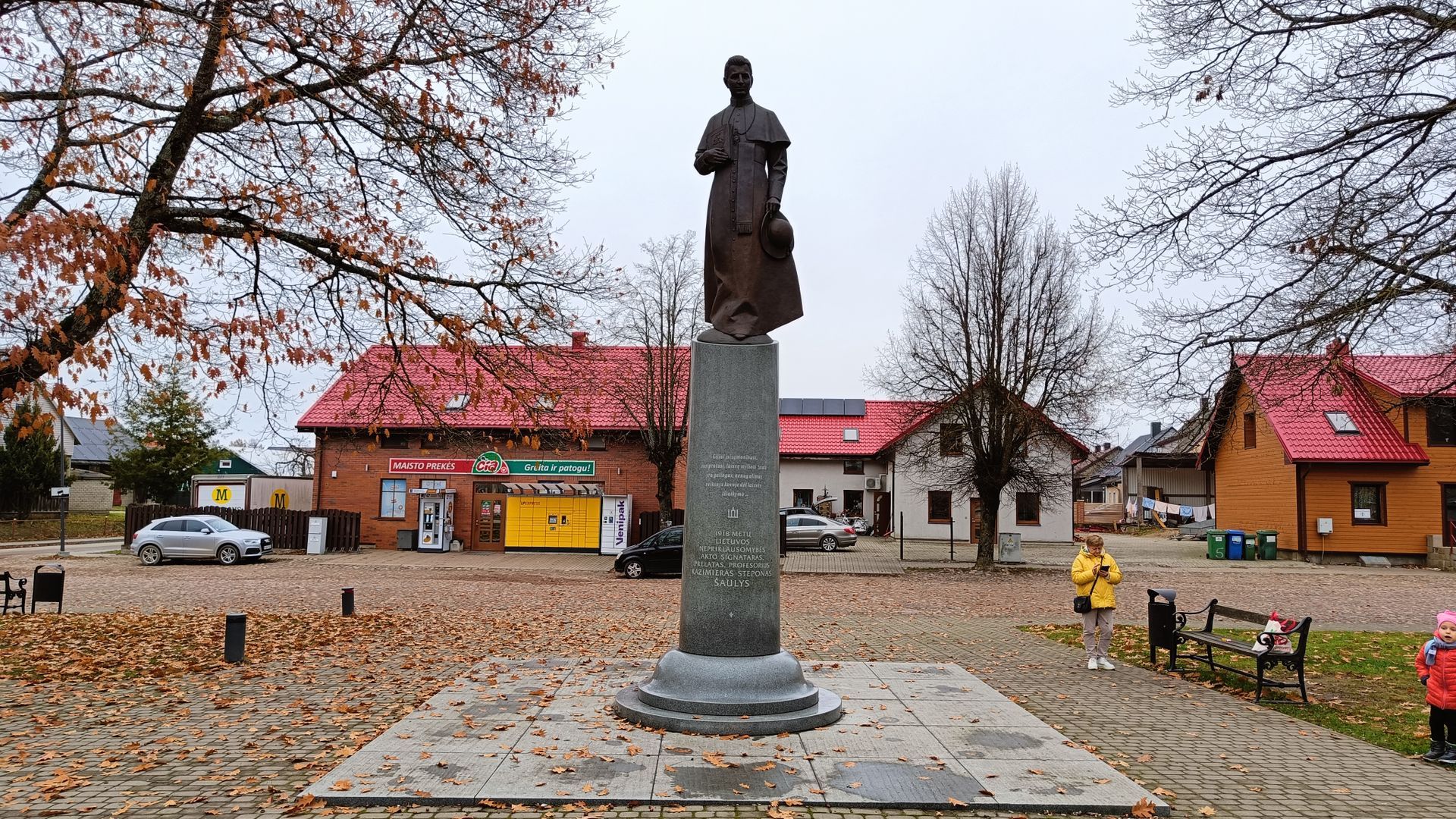 Monument to Kazimieras Šaulys
