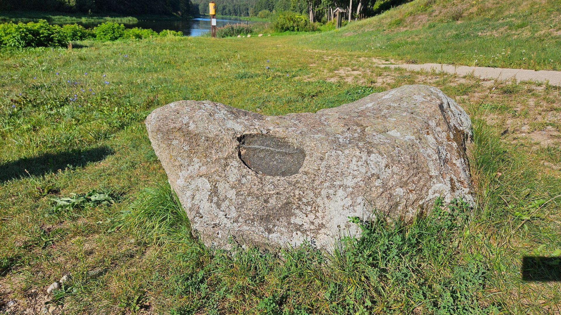 Stone With The Bull's Footprint