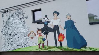 Piešinys Howl's Moving Castle