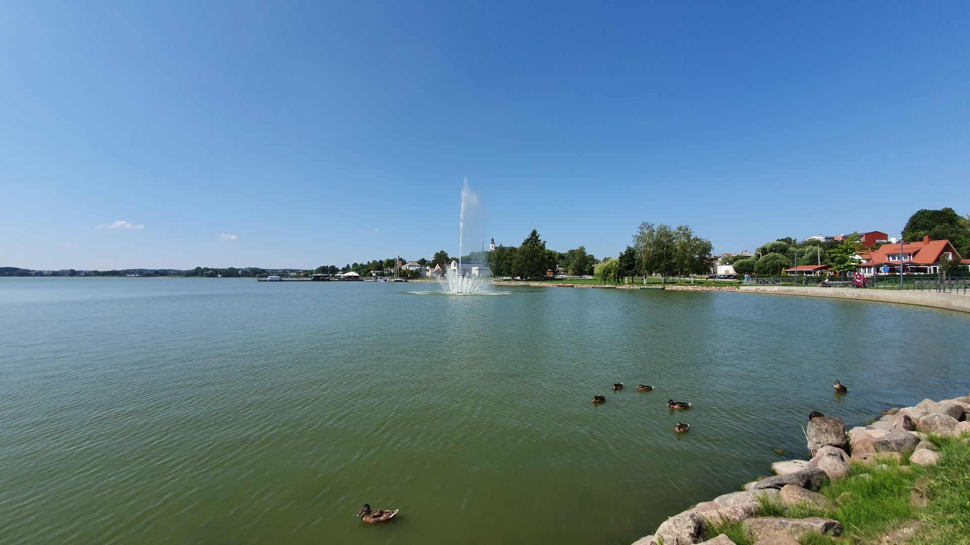 Masčio ežero fontanas