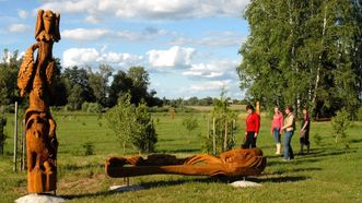 Troškūnai Forestry Arboretum Sculpture Park