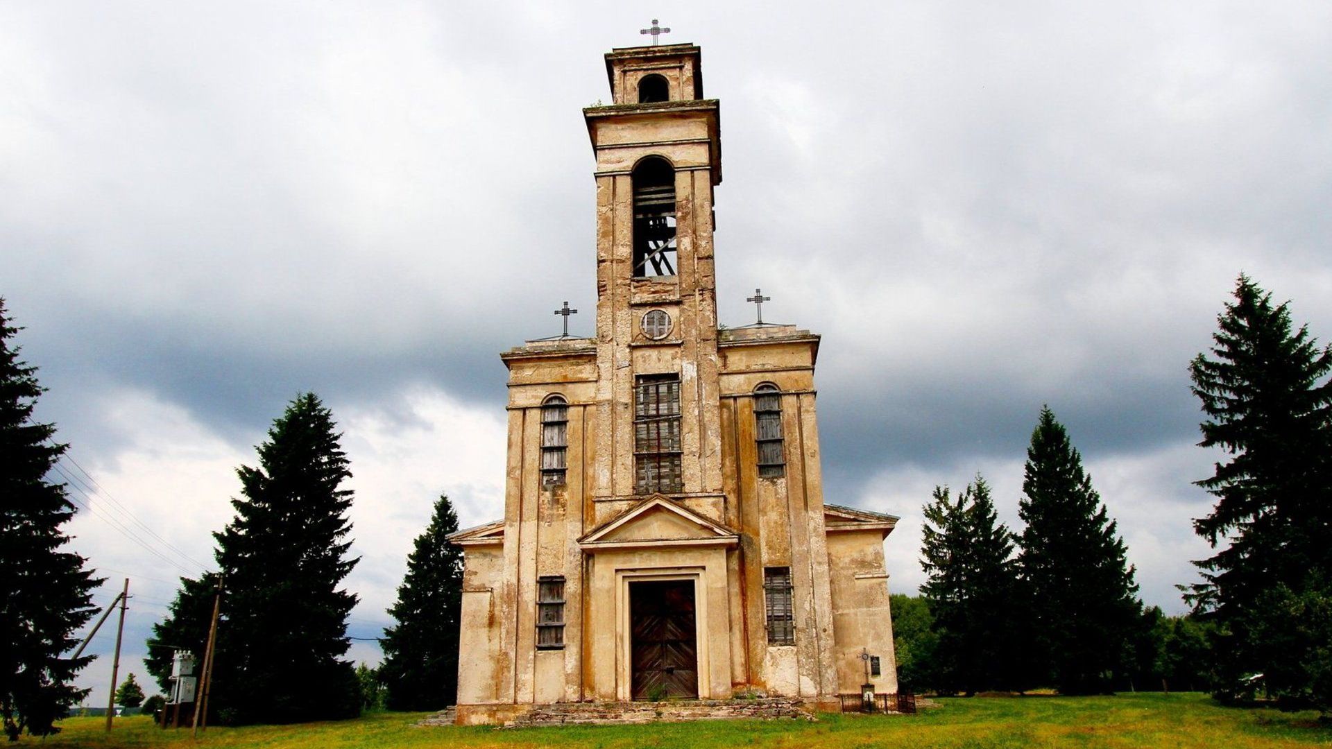 Former Palendriai Mary Gates of Dawn Church