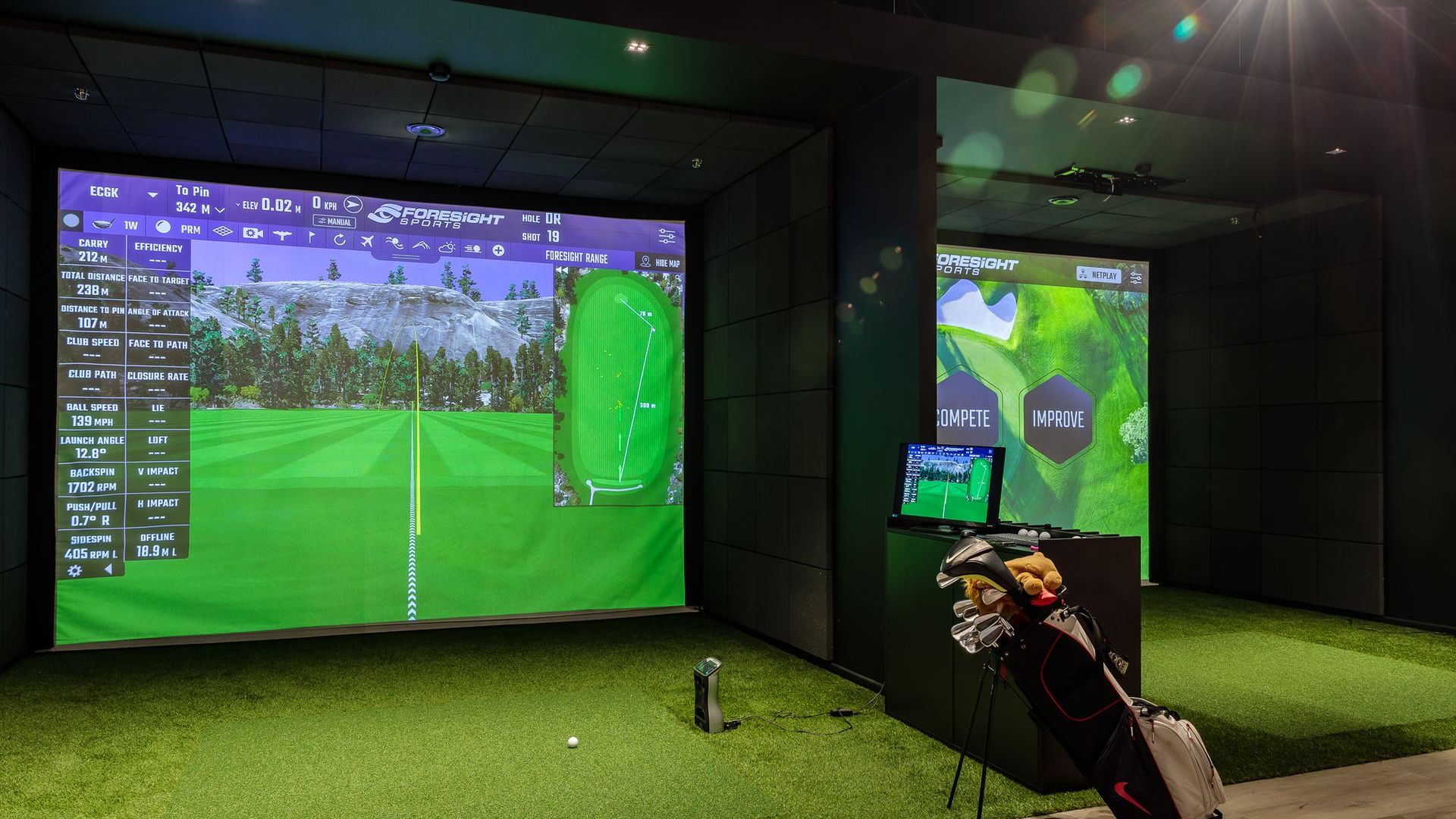 Indoor Golf & Sports Lounge