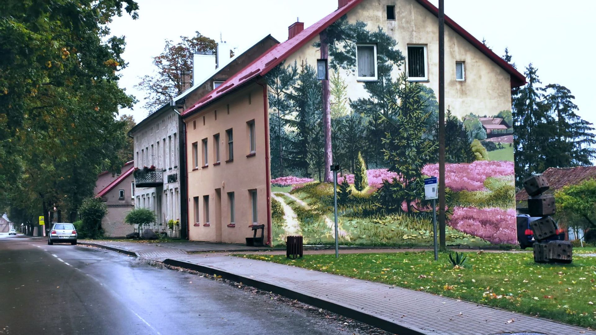 Mural Lidija Meškaitytė Landscape