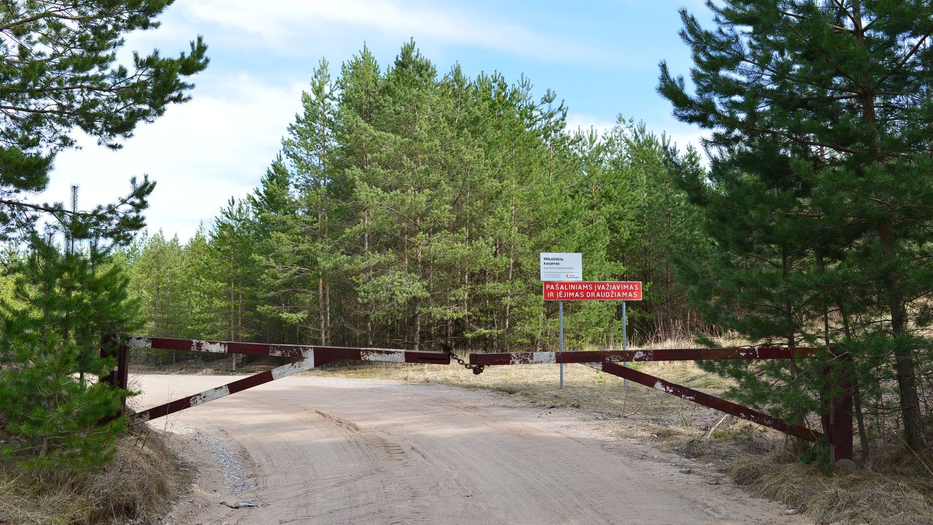 Quarry of Mikališkės